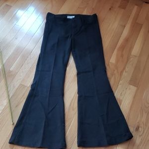 Free people black bell bottom jeans